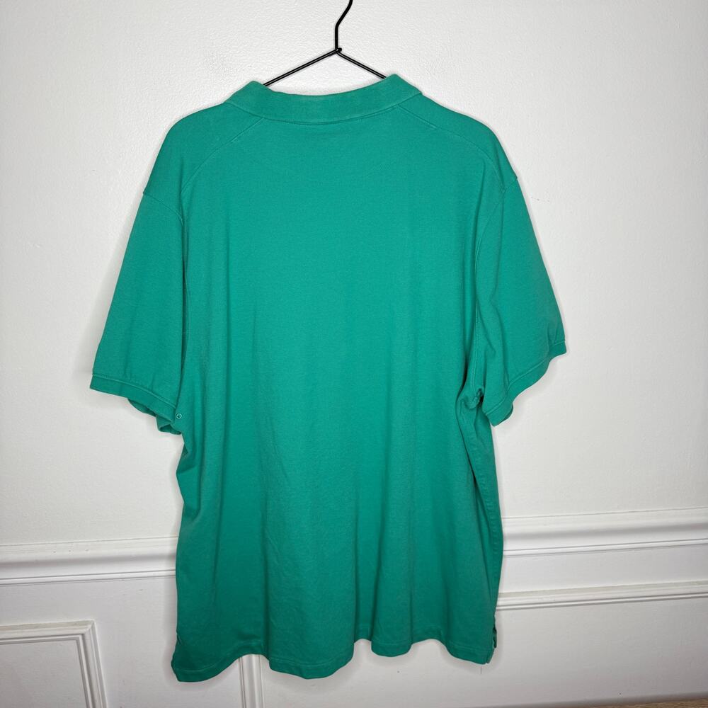 Nike Tiger Woods Frank Polo Shirt Mens XXL Neptune Green Masters Golf - Picture 9 of 10